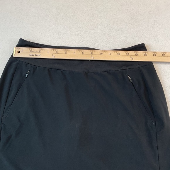 Athleta Black Soho Skort Womens 8 Pockets Activewear Golf Tennis Pickleball - Picture 4 of 13